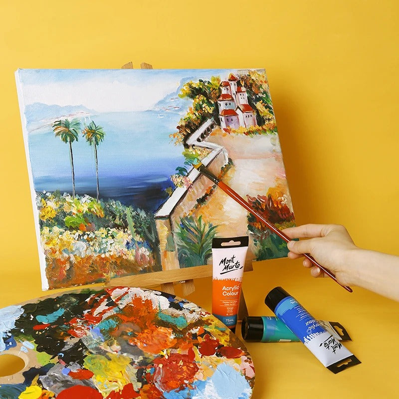 75ml waterproof acrylic paint set, view 8 - MRSLM