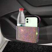 Bling car trash can with rhinestones, view 11 - MRSLM