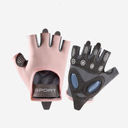 half-finger fitness gloves, view 3 - MRSLM