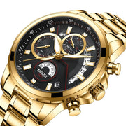 men's sport chronograph watch, view 3 - MRSLM