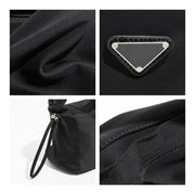 nylon tote bag with metal chain, view 4 - MRSLM
