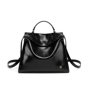 leather travel backpack, view 9 - MRSLM