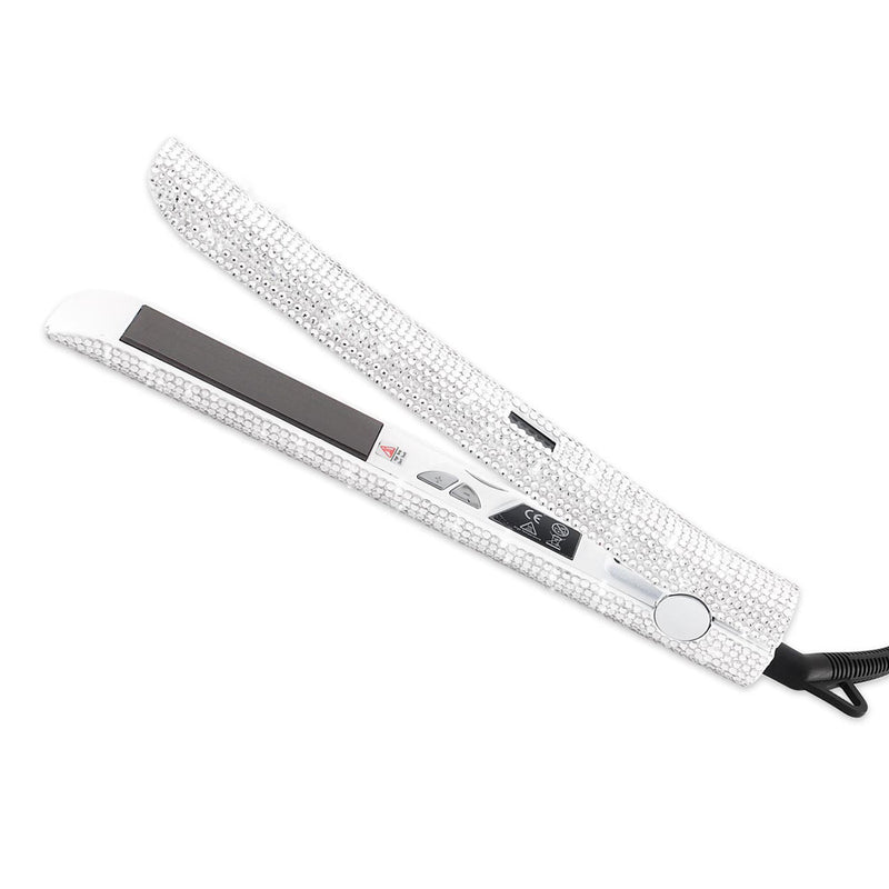 rhinestone ceramic flat iron, view 2 - MRSLM