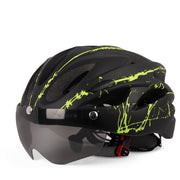 riding helmet with magnetic goggles, view 13 - MRSLM