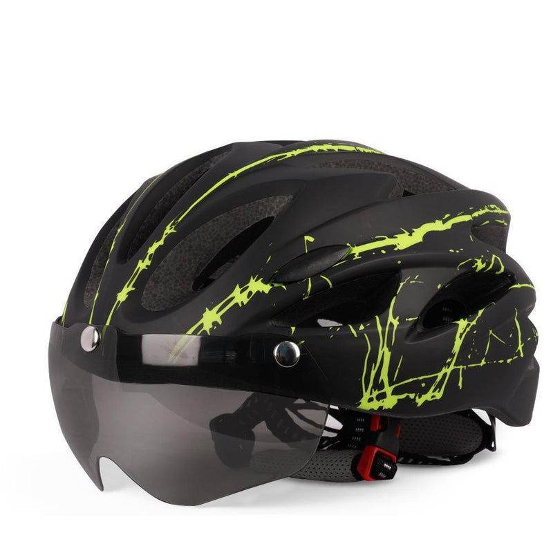 riding helmet with magnetic goggles, view 13 - MRSLM