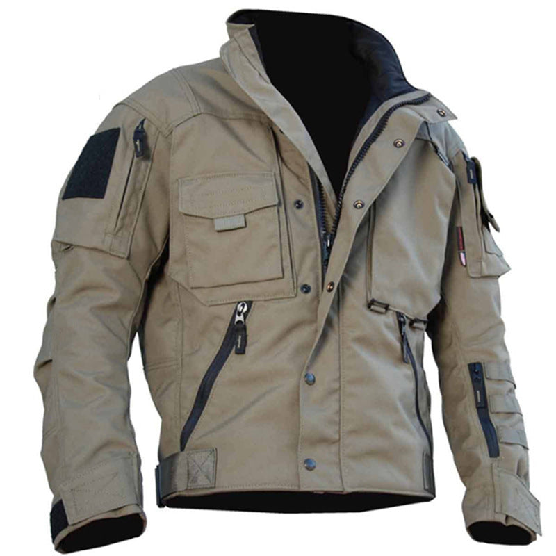 Men's loose baseball uniform jacket, view 5 - MRSLM
