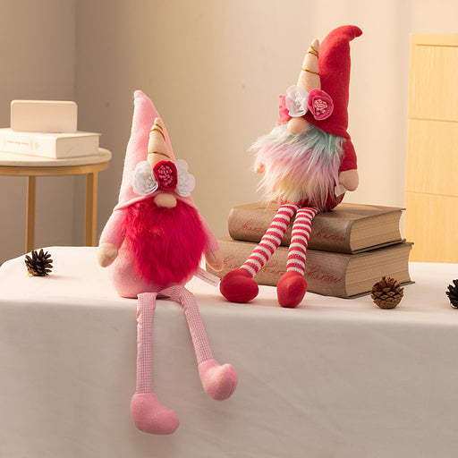 plush reindeer doll Christmas decoration - MRSLM