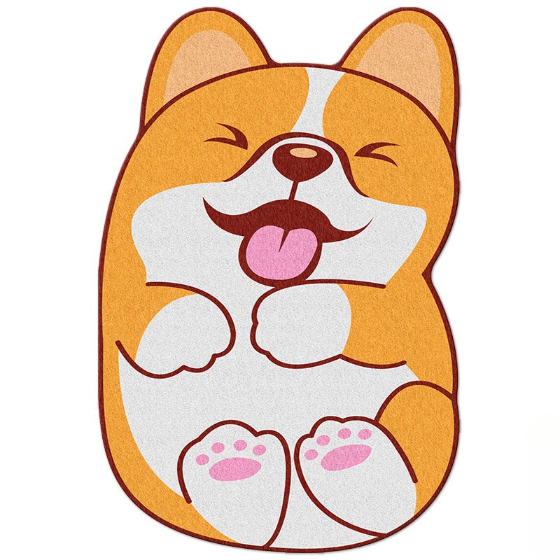 Cute animal plush rug, view 12 - MRSLM