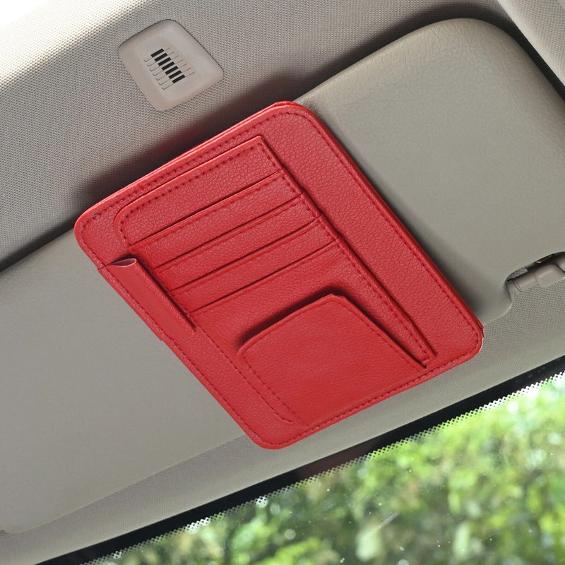 car sun visor organizer, view 3 - MRSLM