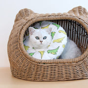 soft cotton pet protective cone, view 3 - MRSLM