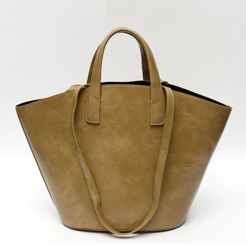 vegan leather tote bag, view 7 - MRSLM