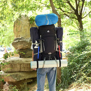 men's 60l waterproof hiking backpack, view 5 - MRSLM