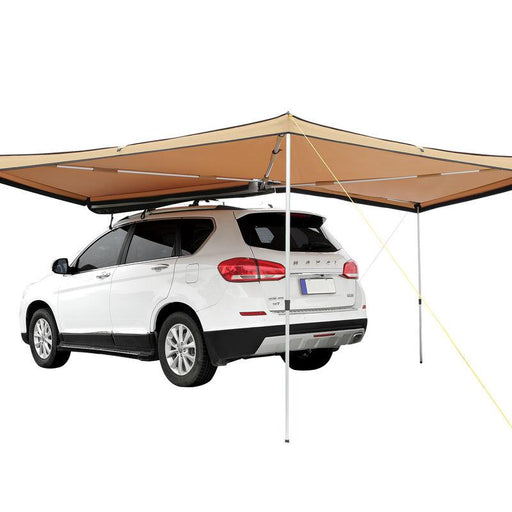 retractable 270° car side awning - MRSLM