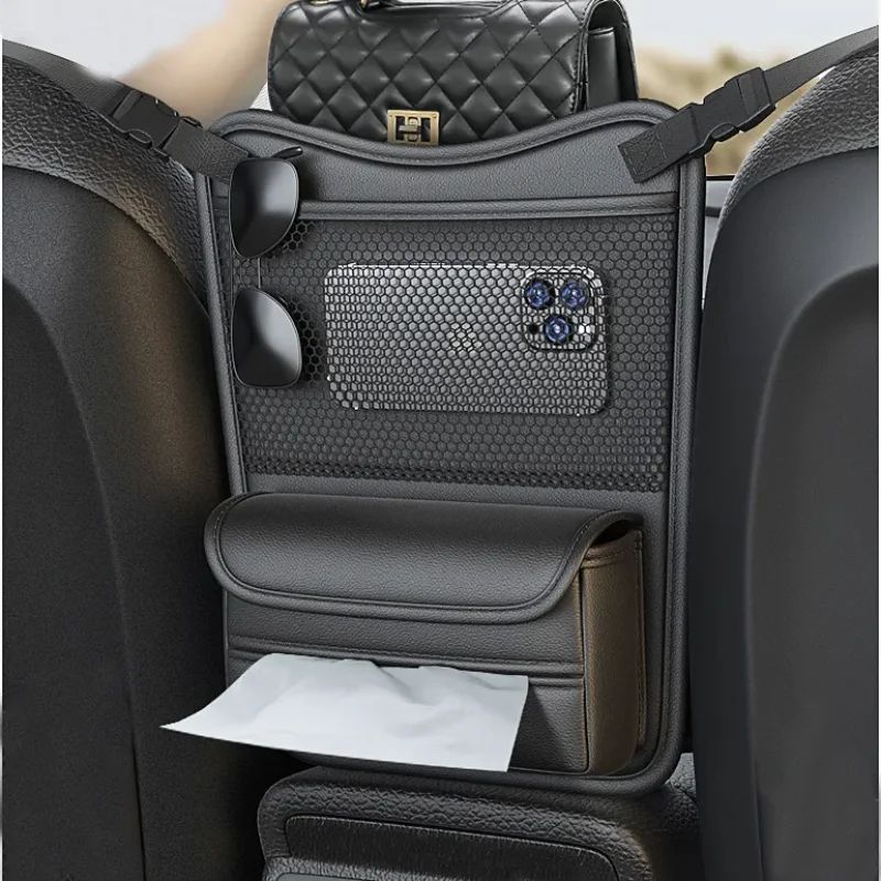 car seat gap organizer net pocket, view 7 - MRSLM