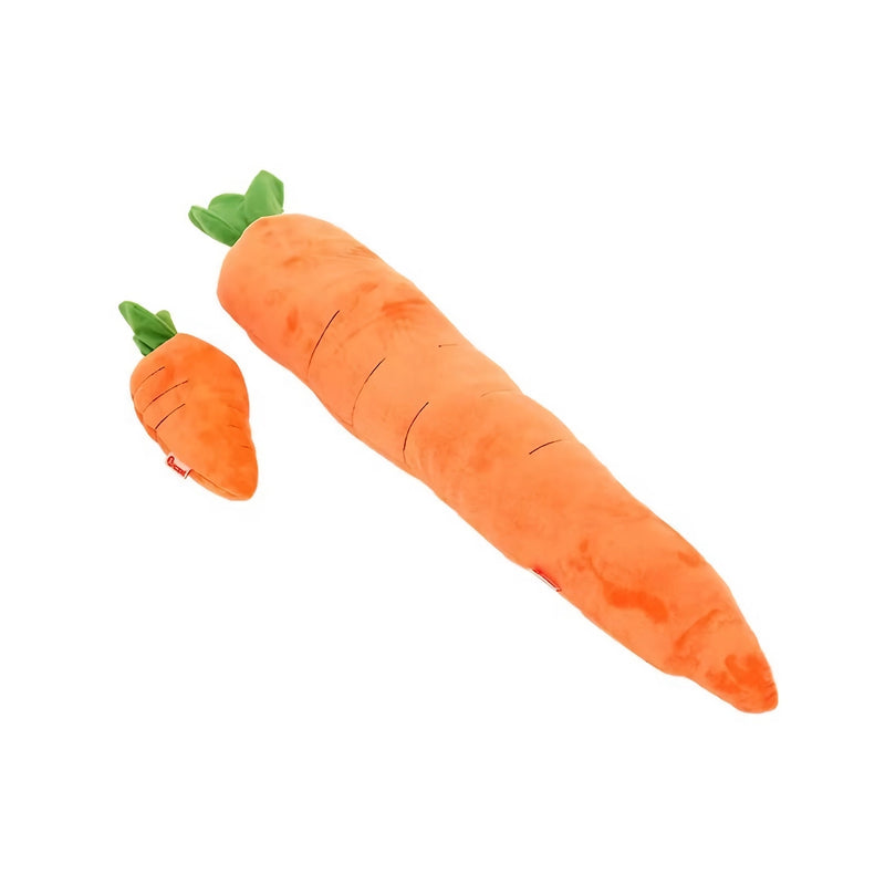carrot plush chew toy for dogs, view 8 - MRSLM