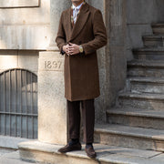 Men's vintage wool brown jacket, view 6 - MRSLM