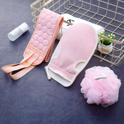 Exfoliating bath scrub set, view 6 - MRSLM