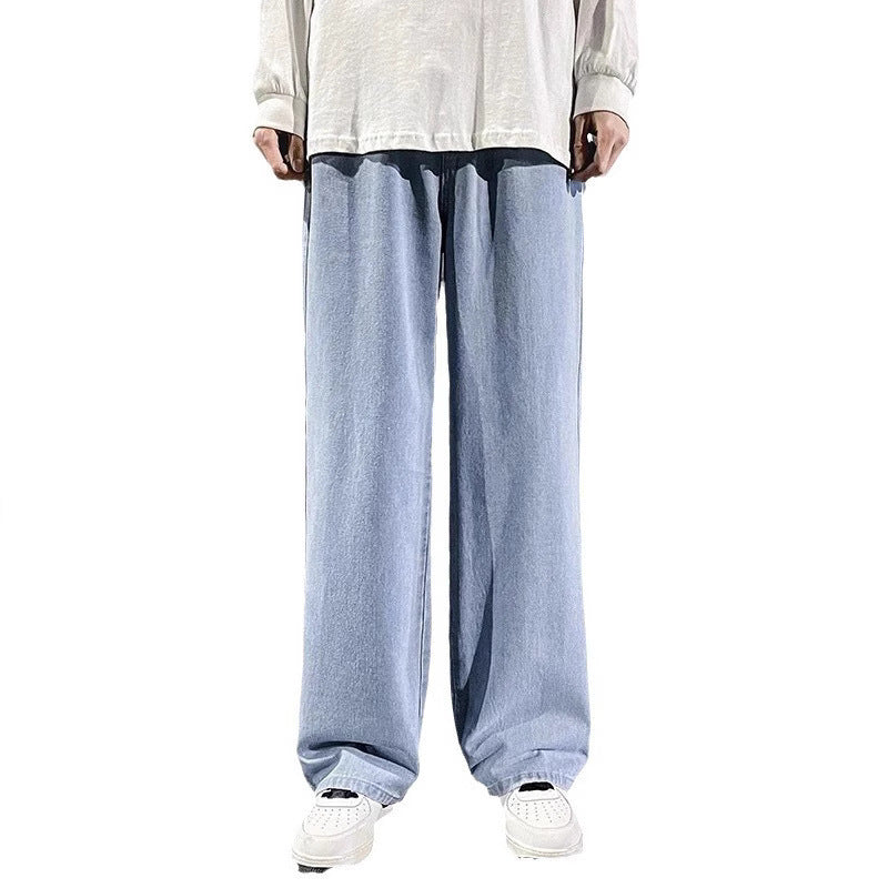 men's straight loose jeans, view 5 - MRSLM