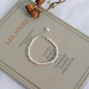 natural freshwater pearl bracelet, view 5 - MRSLM