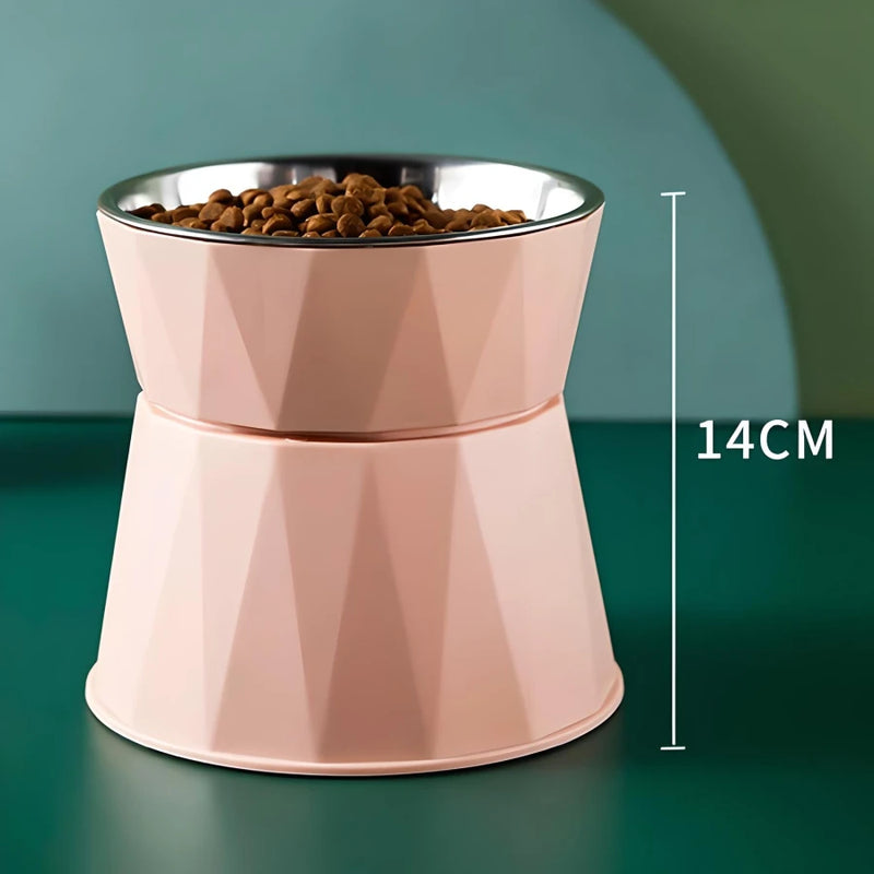 Raised cat food bowl, view 8 - MRSLM