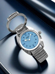 Round flip cover watch, view 5 - MRSLM
