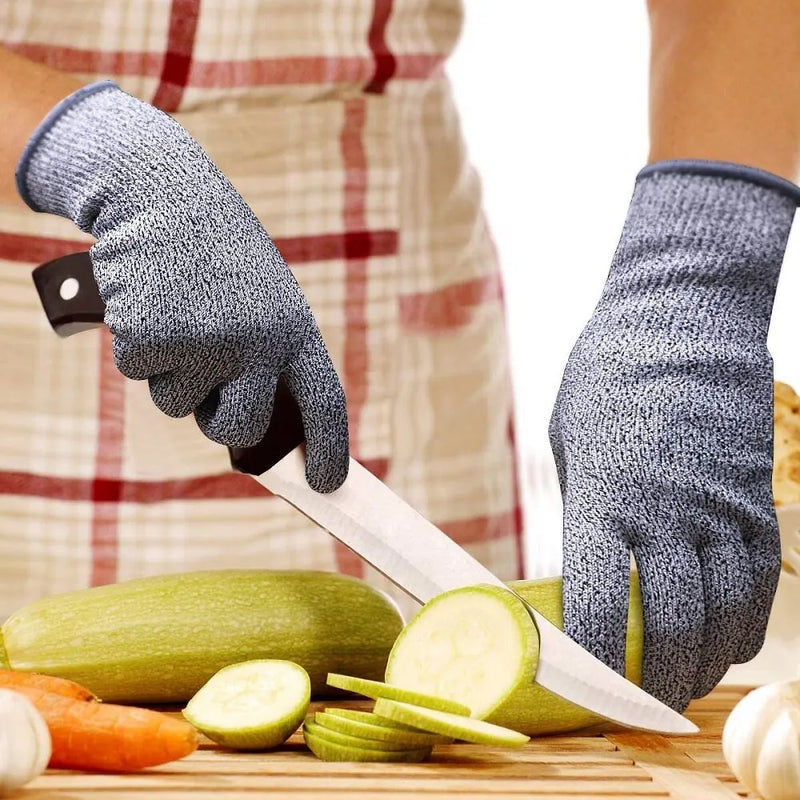grade 5 cut-resistant gloves, view 3 - MRSLM