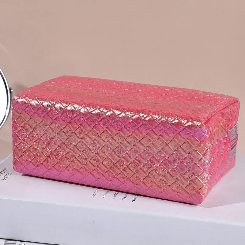 waterproof pu travel cosmetic bag, view 9 - MRSLM