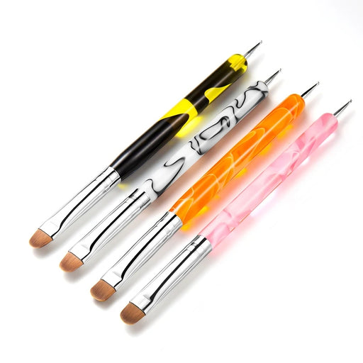 Double-ended nail art brush and dotting pen - MRSLM