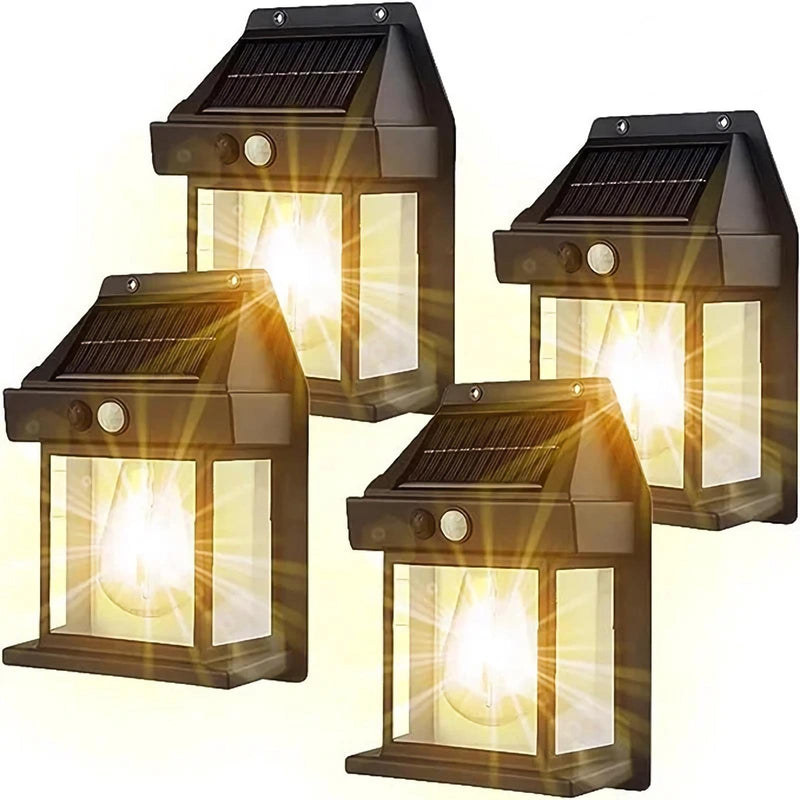 Solar induction wall lamp, view 4 - MRSLM