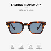 retro square sunglasses, view 9 - MRSLM