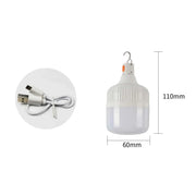 rechargeable LED outdoor lantern, view 2 - MRSLM