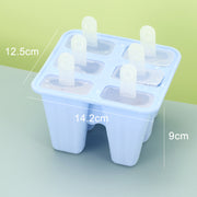 6-cavity silicone ice pop mold, view 2 - MRSLM
