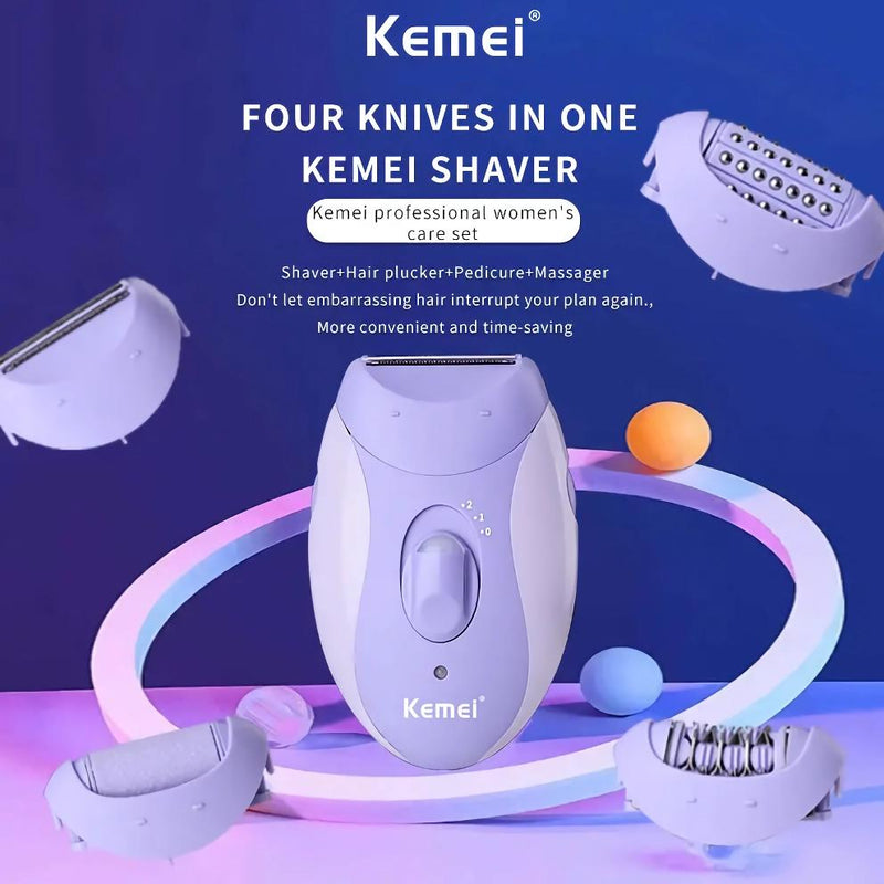 4-in-1 women's epilator, view 4 - MRSLM