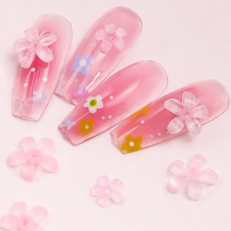 flower 3D nail art charms, view 9 - MRSLM