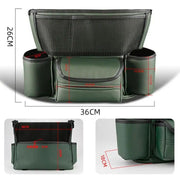 car front seat large capacity PU organizer, view 10 - MRSLM