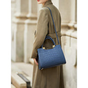 premium leather handcrafted shoulder bag, view 8 - MRSLM