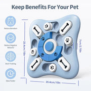 dog puzzle toy, view 6 - MRSLM