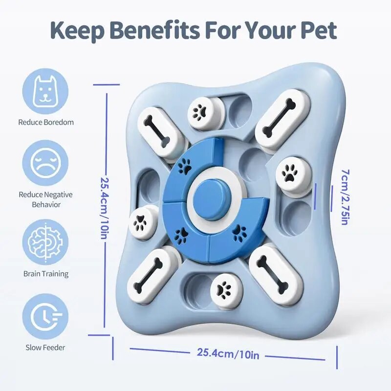 dog puzzle toy, view 6 - MRSLM