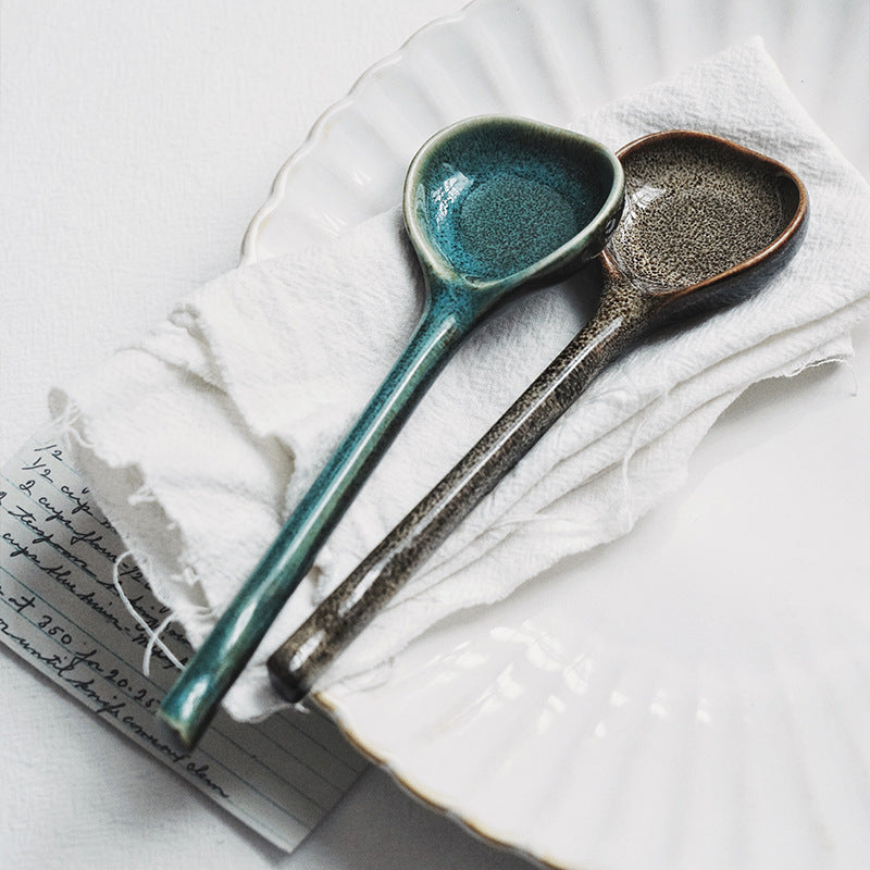 ceramic soup spoon, view 9 - MRSLM