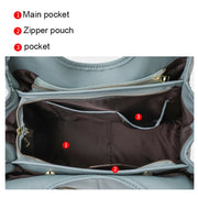 genuine leather tote bag, view 7 - MRSLM