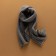 100% cashmere knit winter scarf, view 2 - MRSLM