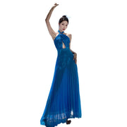 Elegant halter dress, view 5 - MRSLM