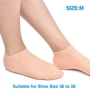 silicone gel moisturizing socks, view 3 - MRSLM
