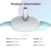 usb rechargeable laser cat collar, view 6 - MRSLM