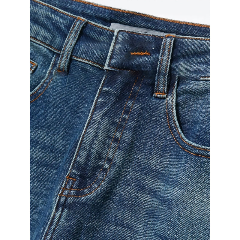 minimalist straight jeans, view 7 - MRSLM
