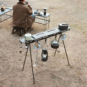 outdoor triangular storage rack, view 7 - MRSLM