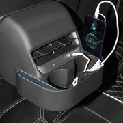 rear seat air vent cup holder for model 3 and y, view 5 - MRSLM