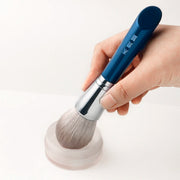 sky blue makeup brush set, view 4 - MRSLM