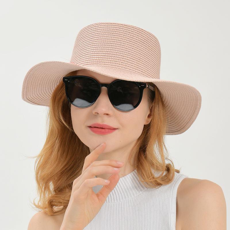 wide brim straw sun hat, view 19 - MRSLM