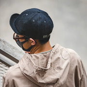 oversize denim golf cap, view 5 - MRSLM
